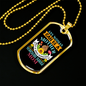 Any Woman Can be a Yorkshire Terrier Mom Necklace Stainless Steel or 18k Gold Dog Tag 24" Chain-Express Your Love Gifts