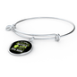 Any Women Can be a Dog Mom Bracelet Stainless Steel or 18k Gold Circle Bangle-Express Your Love Gifts