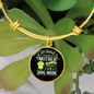 Any Women Can be a Dog Mom Bracelet Stainless Steel or 18k Gold Circle Bangle-Express Your Love Gifts