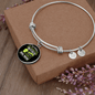 Any Women Can be a Dog Mom Bracelet Stainless Steel or 18k Gold Circle Bangle-Express Your Love Gifts