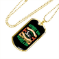 Anybody Washed a Dog Necklace Stainless Steel or 18k Gold Dog Tag 24" Chain-Express Your Love Gifts
