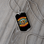 Appreciative Dog Yellow Necklace Stainless Steel or 18k Gold Dog Tag 24" Chain-Express Your Love Gifts