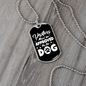 Approved by Dog Necklace Stainless Steel or 18k Gold Dog Tag 24" Chain-Express Your Love Gifts