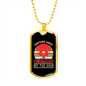 Approved by Dogs Necklace Stainless Steel or 18k Gold Dog Tag 24" Chain-Express Your Love Gifts