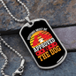 Approved By The Dog Necklace Stainless Steel or 18k Gold Dog Tag 24" Chain-Express Your Love Gifts