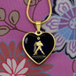 Aquarius Horoscope Zodiac Necklace Stainless Steel or 18k Gold Heart 18-22"-Express Your Love Gifts