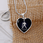 Aquarius Horoscope Zodiac Necklace Stainless Steel or 18k Gold Heart 18-22"-Express Your Love Gifts