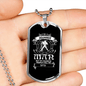 Aquarius Man Zodiac Necklace Stainless Steel or 18k Gold Dog Tag 24" Chain-Express Your Love Gifts