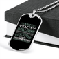 Aries Facts Zodiac Necklace Stainless Steel or 18k Gold Dog Tag 24" Chain-Express Your Love Gifts