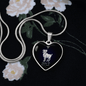 Aries Horoscope Zodiac Necklace Stainless Steel or 18k Gold Heart 18-22"-Express Your Love Gifts