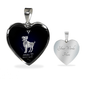 Aries Horoscope Zodiac Necklace Stainless Steel or 18k Gold Heart 18-22"-Express Your Love Gifts