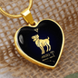 Aries Horoscope Zodiac Necklace Stainless Steel or 18k Gold Heart 18-22"-Express Your Love Gifts
