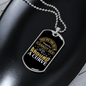Around a Curve Zodiac Necklace Stainless Steel or 18k Gold Dog Tag 24" Chain-Express Your Love Gifts