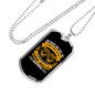 Arrival Would Be Worthwhile Necklace Stainless Steel or 18k Gold Dog Tag 24" Chain-Express Your Love Gifts