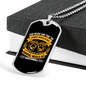 Arrival Would Be Worthwhile Necklace Stainless Steel or 18k Gold Dog Tag 24" Chain-Express Your Love Gifts