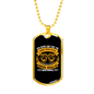 Arrival Would Be Worthwhile Necklace Stainless Steel or 18k Gold Dog Tag 24" Chain-Express Your Love Gifts