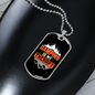 Camper Necklace Camping My Theraphy Necklace Stainless Steel or 18k Gold Dog Tag 24" Chain-Express Your Love Gifts