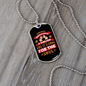 Good For The Soul Pink Necklace Stainless Steel or 18k Gold Dog Tag 24" Chain-Express Your Love Gifts