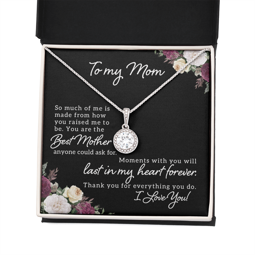 To My Mom So Much of Me Eternal Union Necklace-Express Your Love Gifts