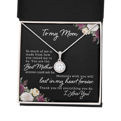 To My Mom So Much of Me Eternal Union Necklace-Express Your Love Gifts