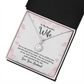 To My Beautiful Wife You're Not Just Thhe Mother of My Children Eternal Union Necklace-Express Your Love Gifts