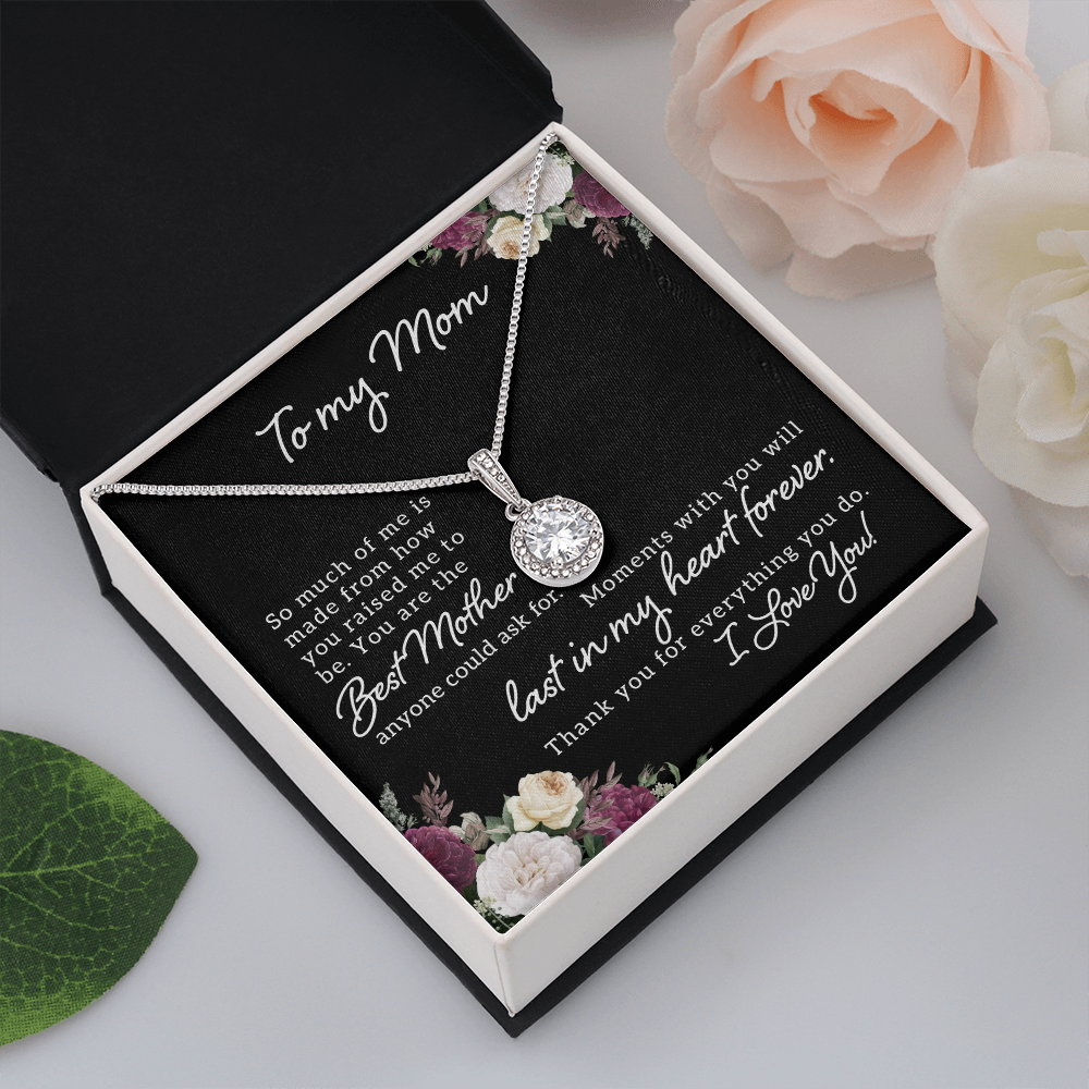 To My Mom So Much of Me Eternal Union Necklace-Express Your Love Gifts
