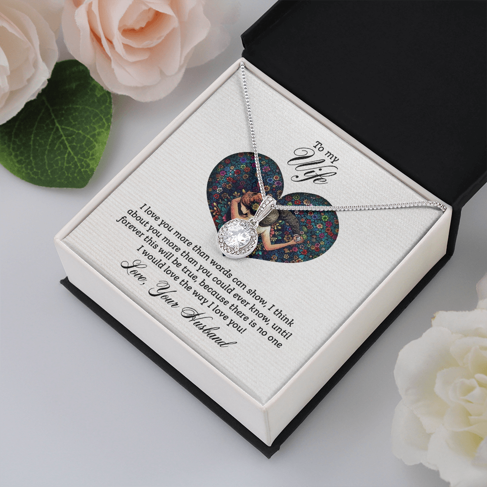 To My Wife I Love You More Than Eternal Union Necklace-Express Your Love Gifts