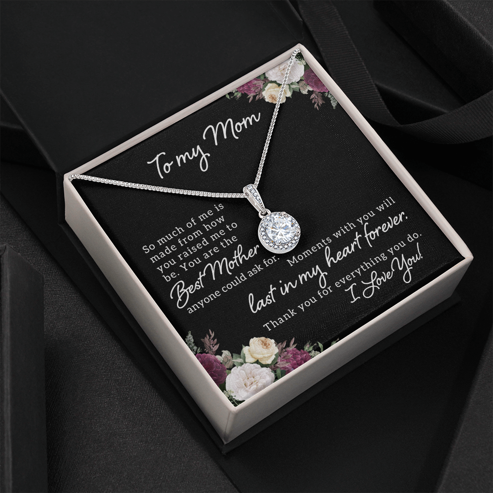 To My Mom So Much of Me Eternal Union Necklace-Express Your Love Gifts