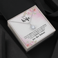 To My Wife I Know The Distance is Hard Eternal Union Necklace-Express Your Love Gifts