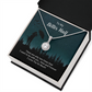 To My Better Half There Are Only Two Times That I Want Eternal Union Necklace-Express Your Love Gifts