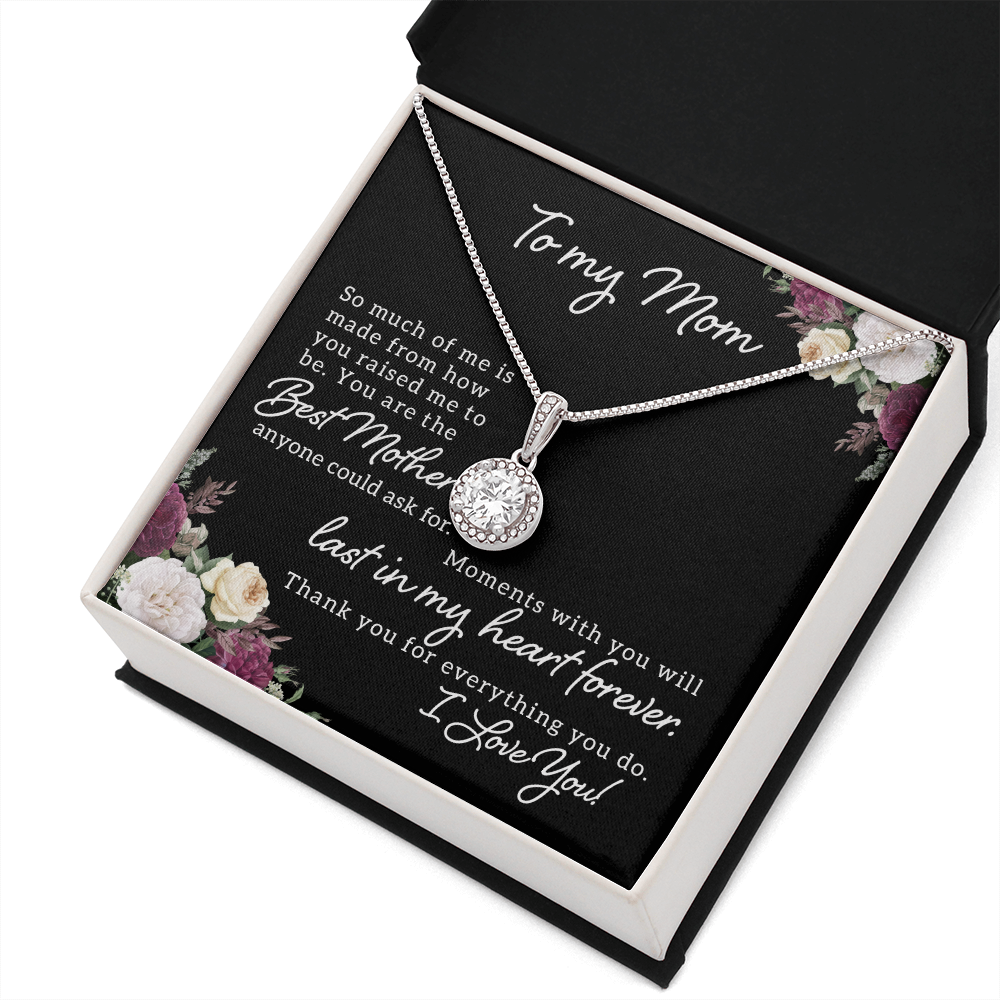 To My Mom So Much of Me Eternal Union Necklace-Express Your Love Gifts