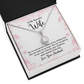To My Beautiful Wife You're Not Just Thhe Mother of My Children Eternal Union Necklace-Express Your Love Gifts