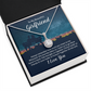 To My Beautiful Wife Always Remember How Much You Mean to Me Eternal Union Necklace-Express Your Love Gifts