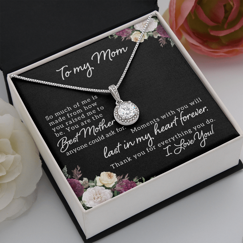 To My Mom So Much of Me Eternal Union Necklace-Express Your Love Gifts
