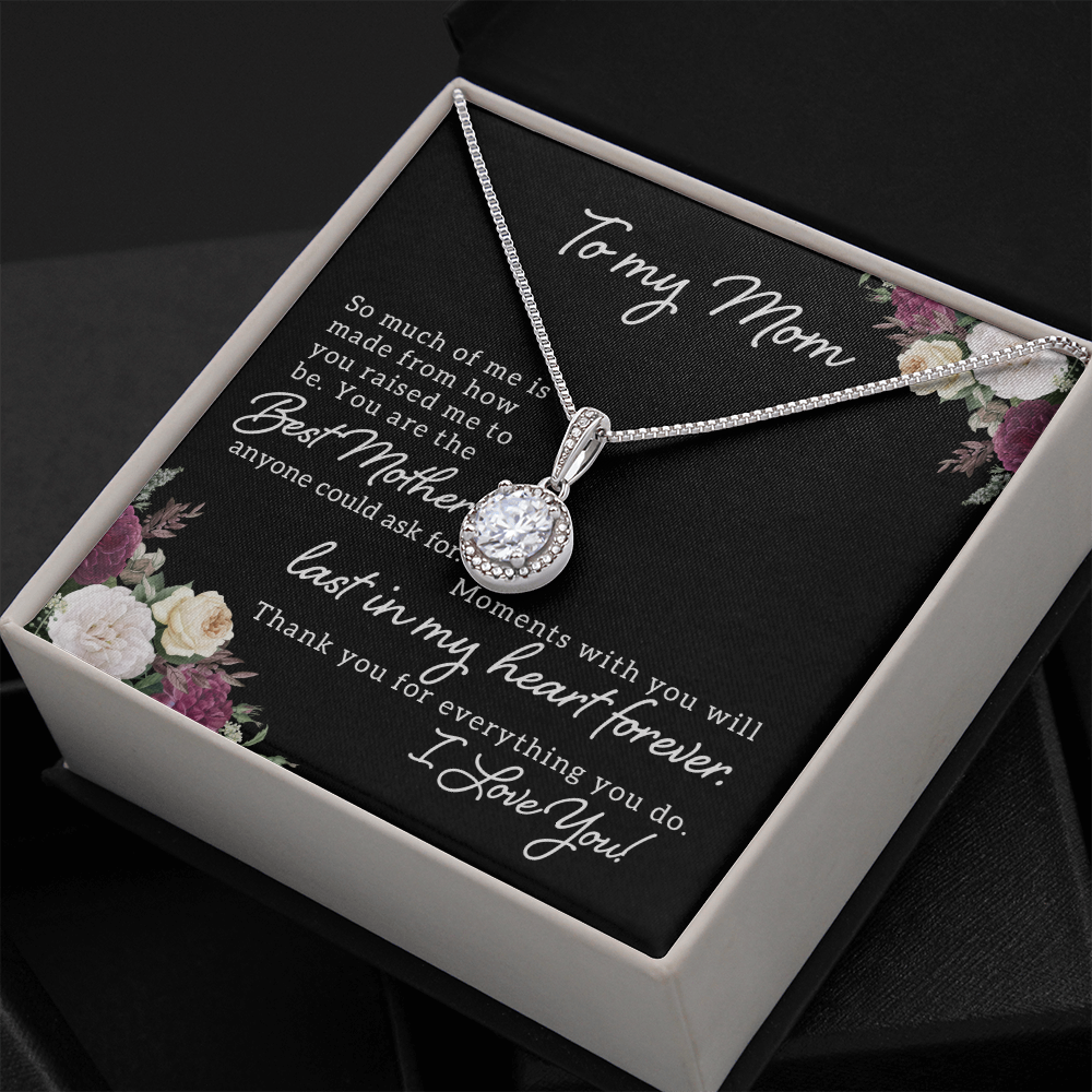 To My Mom So Much of Me Eternal Union Necklace-Express Your Love Gifts
