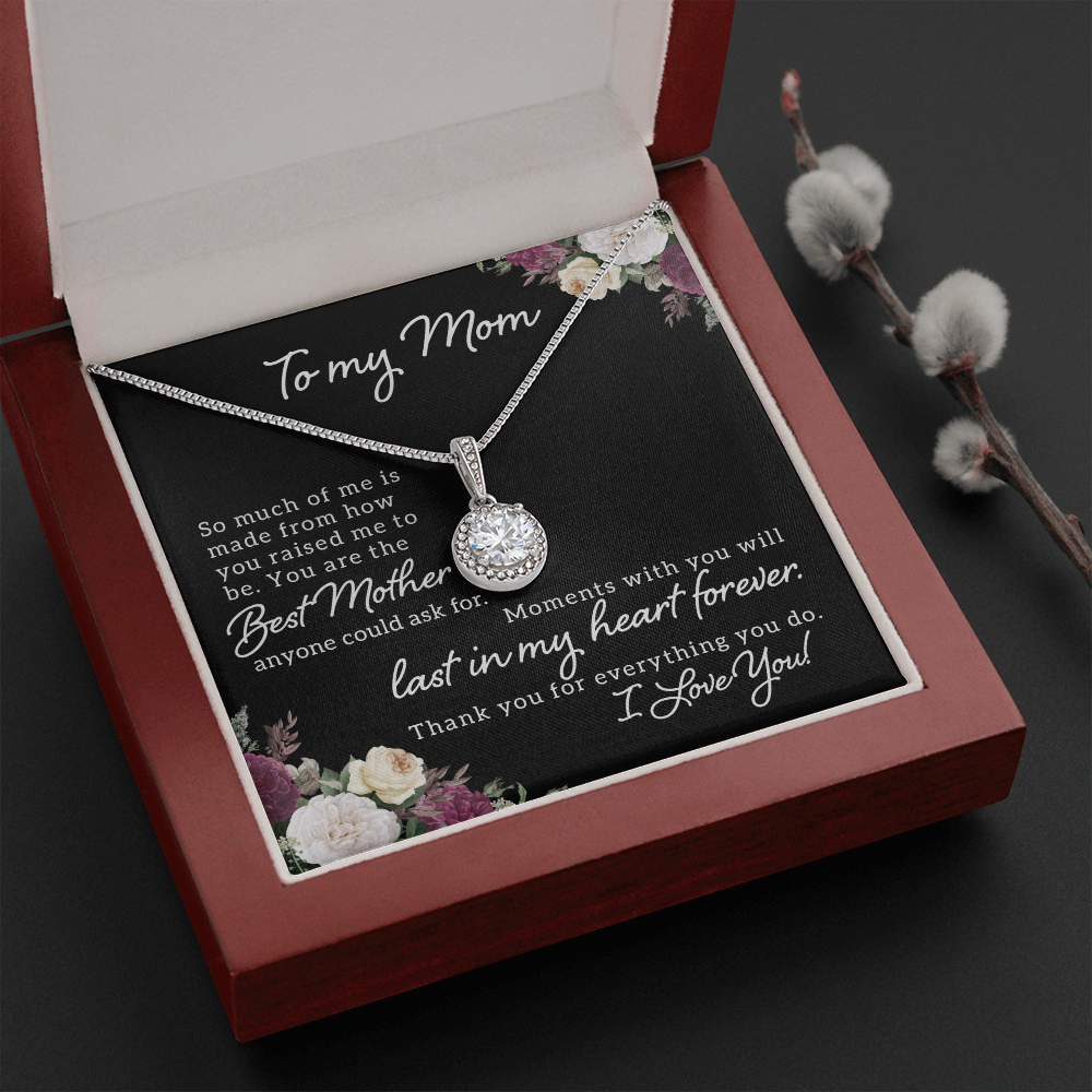 To My Mom So Much of Me Eternal Union Necklace-Express Your Love Gifts