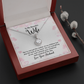 To My Beautiful Wife You're Not Just Thhe Mother of My Children Eternal Union Necklace-Express Your Love Gifts
