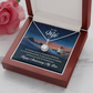 To My Wife I'd Choose You in a Hundred Lifetimes Eternal Union Necklace-Express Your Love Gifts