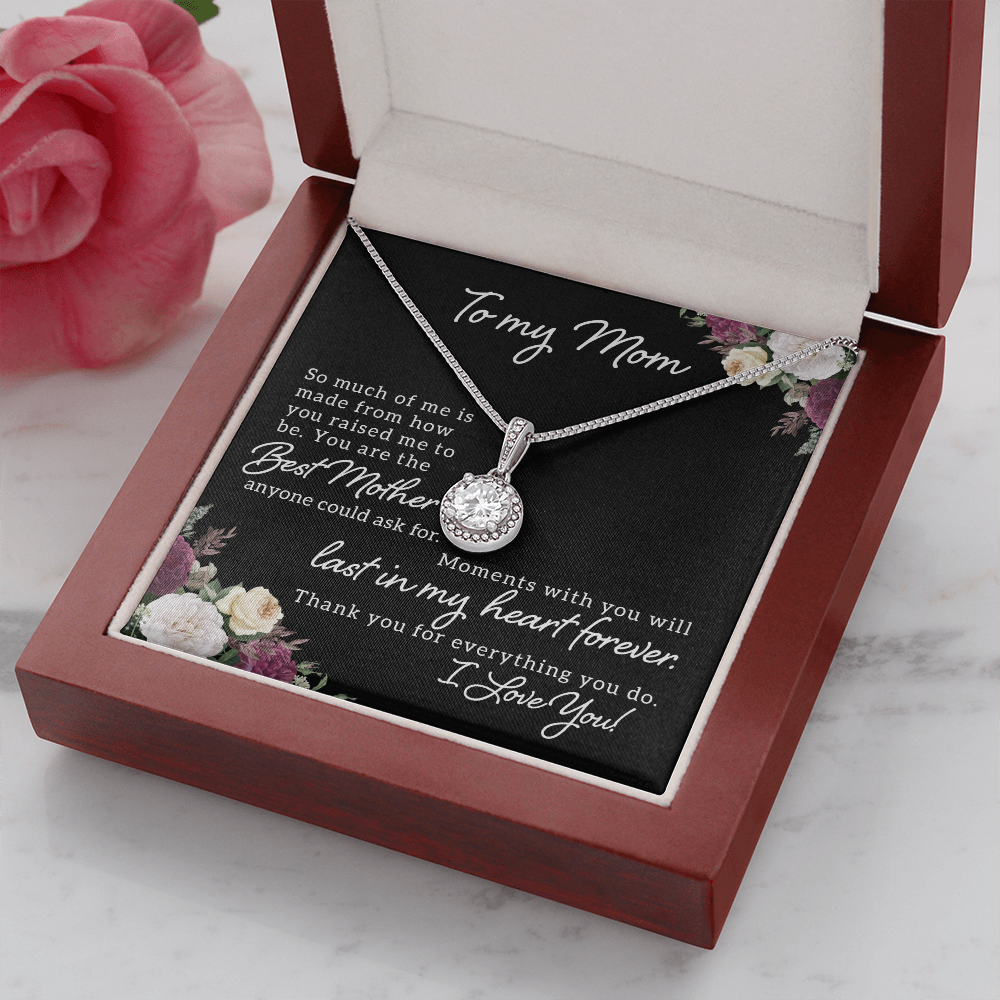 To My Mom So Much of Me Eternal Union Necklace-Express Your Love Gifts