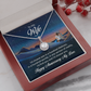 To My Wife I'd Choose You in a Hundred Lifetimes Eternal Union Necklace-Express Your Love Gifts
