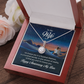 To My Wife I'd Choose You in a Hundred Lifetimes Eternal Union Necklace-Express Your Love Gifts