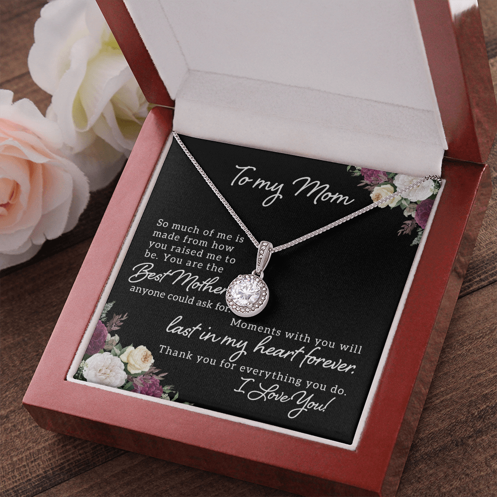 To My Mom So Much of Me Eternal Union Necklace-Express Your Love Gifts