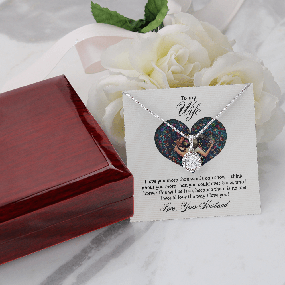 To My Wife I Love You More Than Eternal Union Necklace-Express Your Love Gifts