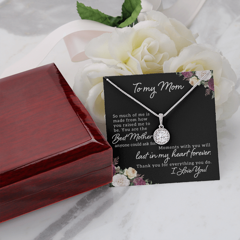 To My Mom So Much of Me Eternal Union Necklace-Express Your Love Gifts