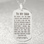 Older I Get Engraved Dog Tag Necklace Stainless Steel or 18k Gold w 24" Chain-Express Your Love Gifts