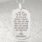 A Touch Grey Engraved Dog Tag Necklace Stainless Steel or 18k Gold w 24" Chain-Express Your Love Gifts