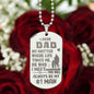 No Matter Where Life Takes Me Engraved Dog Tag Necklace Stainless Steel or 18k Gold w 24" Chain-Express Your Love Gifts