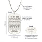 Older I Get Engraved Dog Tag Necklace Stainless Steel or 18k Gold w 24" Chain-Express Your Love Gifts