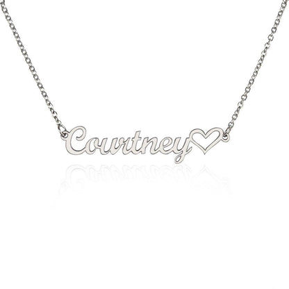 Personalized Heart Name Necklace-Express Your Love Gifts