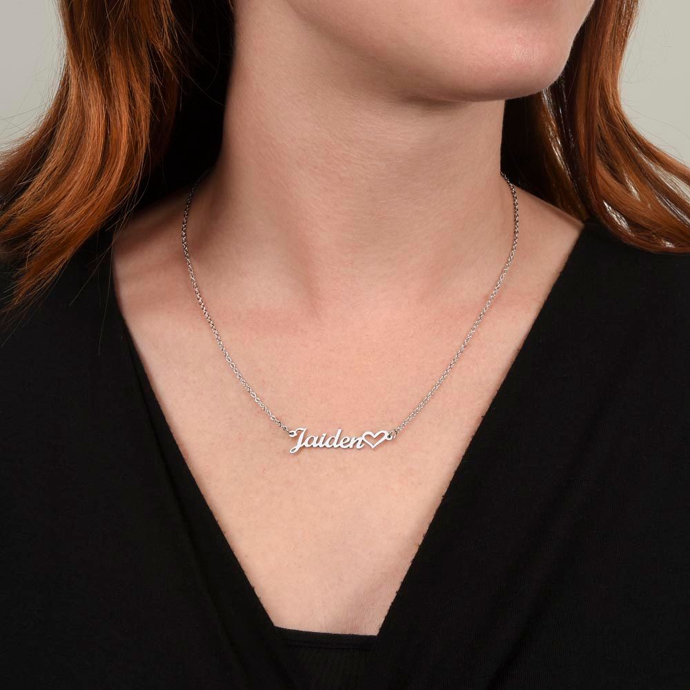 Personalized Heart Name Necklace-Express Your Love Gifts